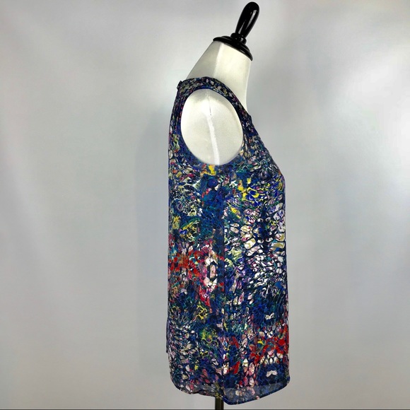 CAbi XS Stained Glass Keyhole Sleeveless Top - Picture 4 of 7